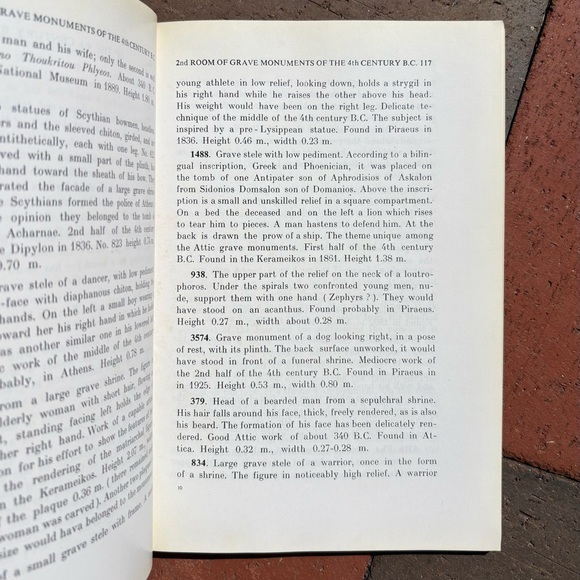 1974 National Archaeological Museum Collection of Sculpture Catalogue Art Athens - Picture 8 of 16